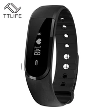 TTLIFE Men Women Pulse Heart Rate Monitor Sports Wristband Fitness Activity Monitor Smart Bracelet Lovers’ Watch For Android IOS