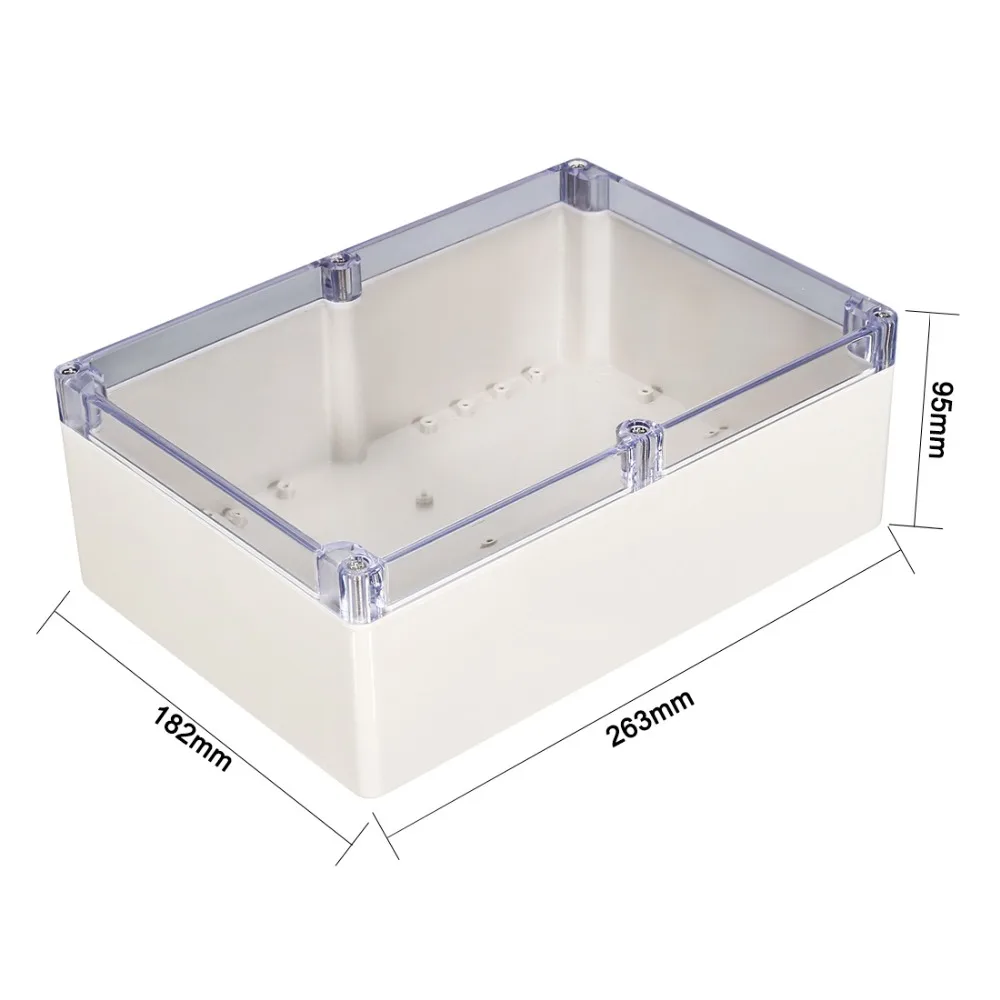 Uxcell Новый горячий 120x120x90 мм водонепроницаемый DIY Распределительная коробка