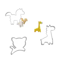 Пресс-форма для Печенье набор для заморозки формы для выпечки и кондитерских изделий резак Кухня товары яйцо выпечка печенья аксессуары Нержавеющая сталь Fondant(сахарная