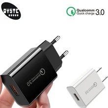 Sarj Aleti Carregador Portatil быстрое зарядное устройство USB адаптер 18 Вт Cargador для iphone samsung Xiaomi Redmi 6a Oneplus Quick Charge 3,0
