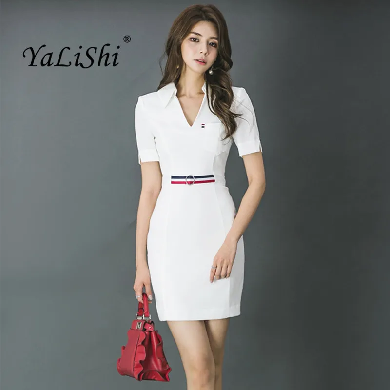White sheath summer dresses for sale