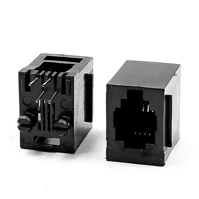 19 шт. разъём RJ9/RJ10/RJ22/4P4C|connector for pcb|connector femaleconnector jack |