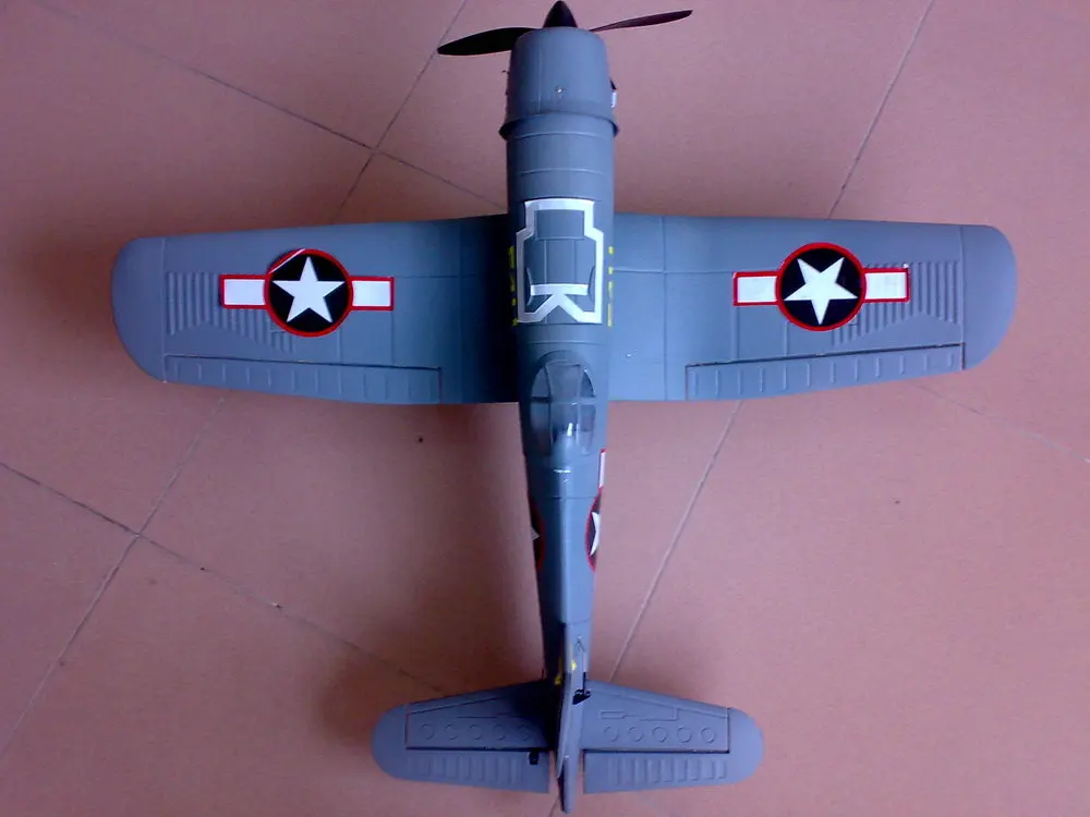 F4U Corsair fighter Airplane EPO бесщеточный четырехканальный пульт дистанционного управления