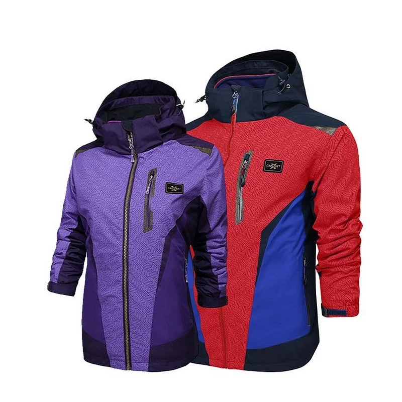 

Men and Women Winter Waterproof Fishing Thermal Warm Plus Size Trekking Hiking Camping Skiing Climbing 3 in 1 Outdoor Jackets