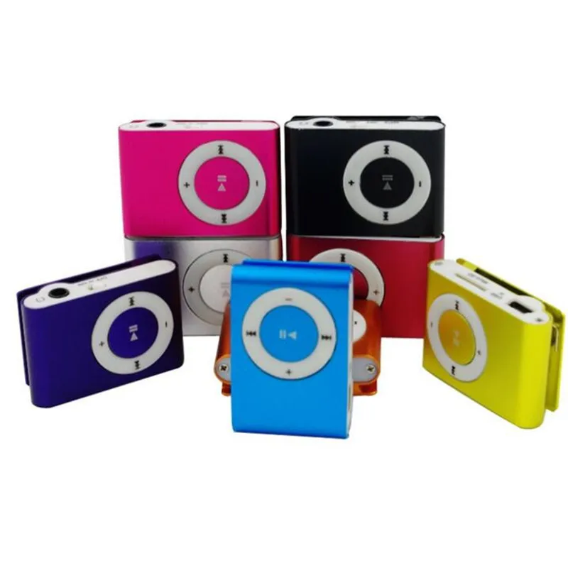 Портативный mp3 плеер мини с клипсой Водонепроницаемый Спортивный MP3 музыкальный