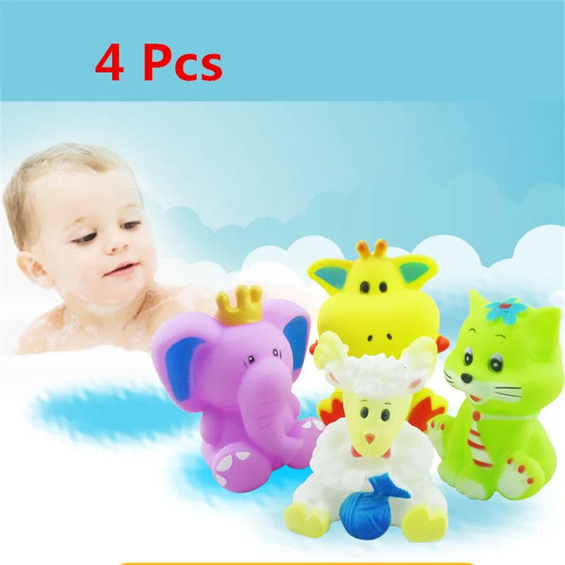 4 шт. детские игрушки для ванной 6 5 х8 см|baby bath toys|bath toyswater toys |