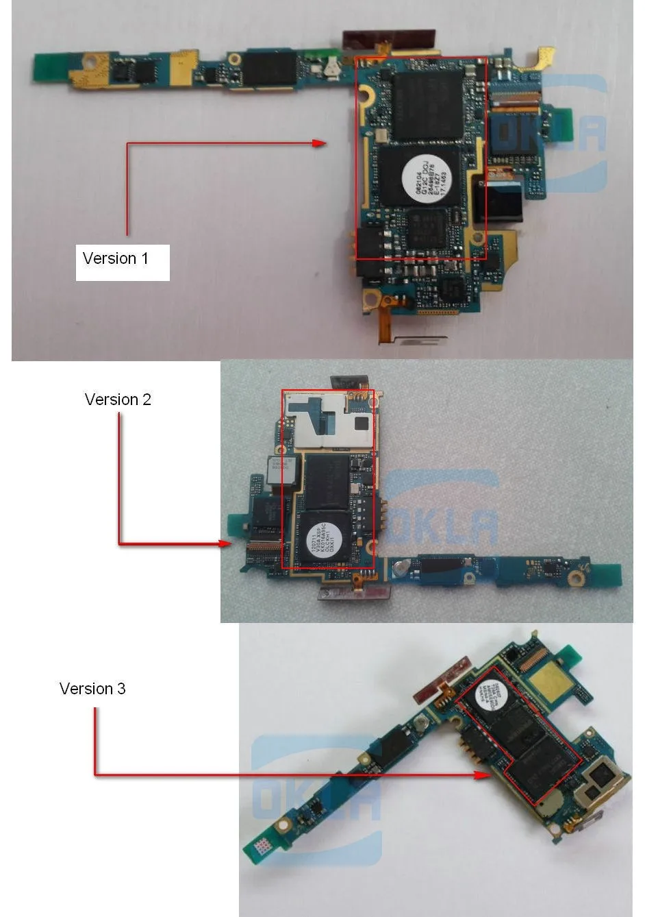 i9100 3 vesions