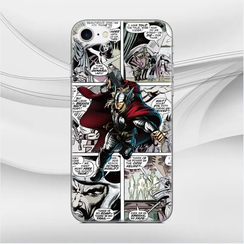 Print Bumper Comics Marvel Super Hero Cover Soft TPU Phone Case For Google Pixel 2 3 4 3A XL 2XL 3XL Lite 4XL Rubber Fundas - Цвет: Style 7