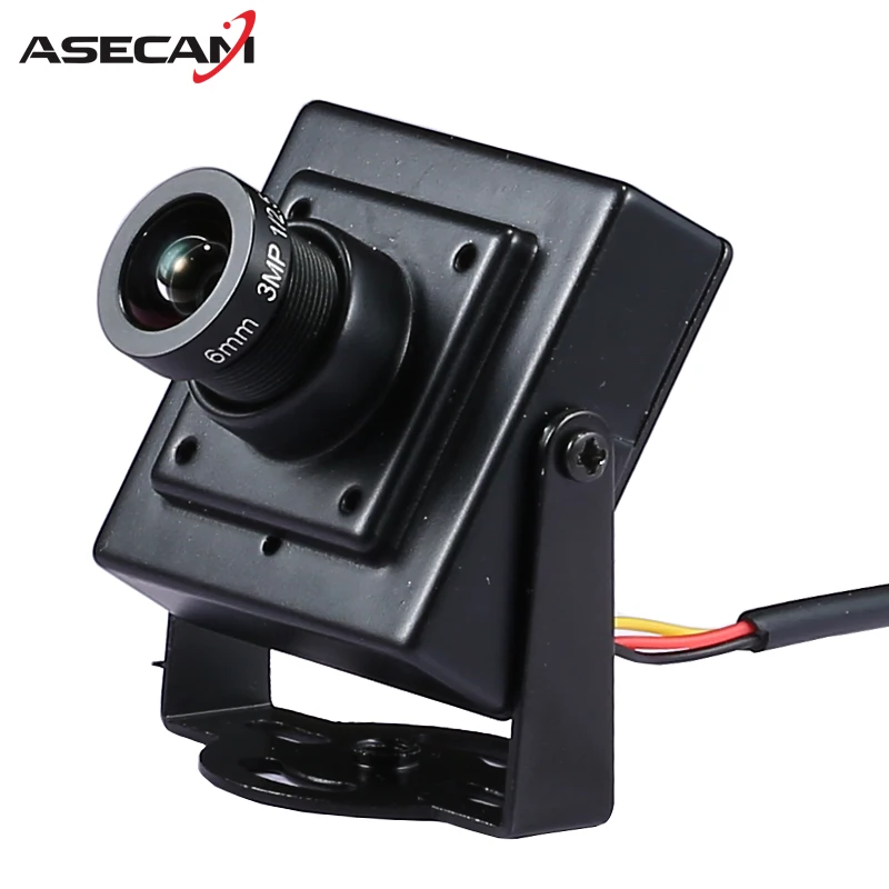 

Super HD AHD 3MP Starlight Mini CCTV Micro Video Surveillance Small Squares Vandal-proof Black Metal Security Camera