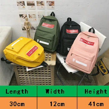 

Women Canvas Cloth Backpack Anti-theft Day pack Girls Casual Travel Backpack ins style backpack travel bag