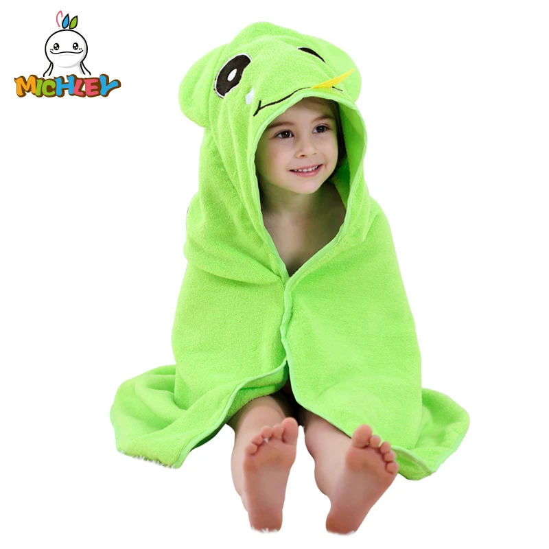 Günstig MICHLEY 0 7 Kinder Handtuch Frühling Mädchen Nette Mit Kapuze Cartoon Handtuch Junge Strand Tier Nette Kleidung Kinder Bunte Baumwolle bademantel WEB
