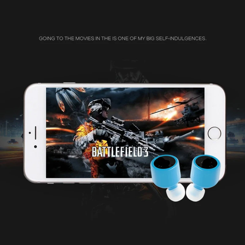 Ubit X1T Twins настоящие беспроводные Bluetooth наушники Смарт мини двойные вкладыши