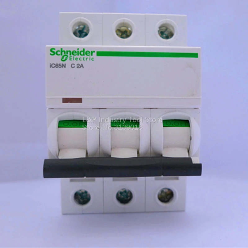

New Original Schneider Electric China IC65N 3P C2A A9F18302 Vacuum Mini Circuit Breaker MCB Acti9 Type C