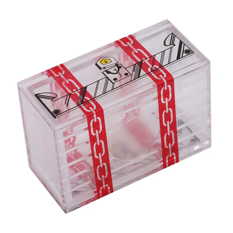 

New Transparent Magic Box That Cannot Be Opened Close-up Stage Magic Tricks