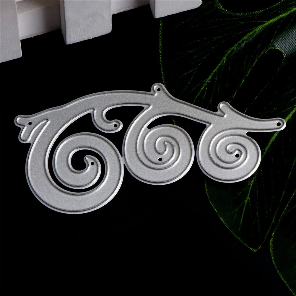 JX-LCLYL 91x43mm Snail Cutting Dies Stencil  Paper Cards Embossing Die Cutter Craft DIY