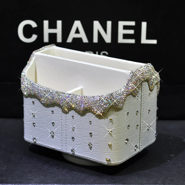 

Office box organizer 360 degree rotation Box desktop organizer Cosmetic box organizer Stationery Remote-control holder