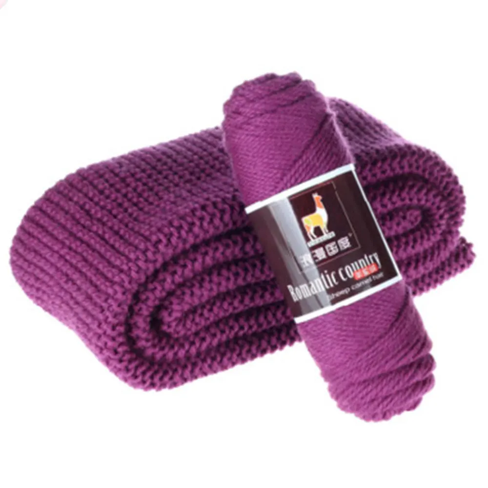 100 г толстая пряжа цветная Альпака шерстяная пряжа для вязания своими руками шерстяная пряжа для вязания крючком DIY шитье одежды и ткань