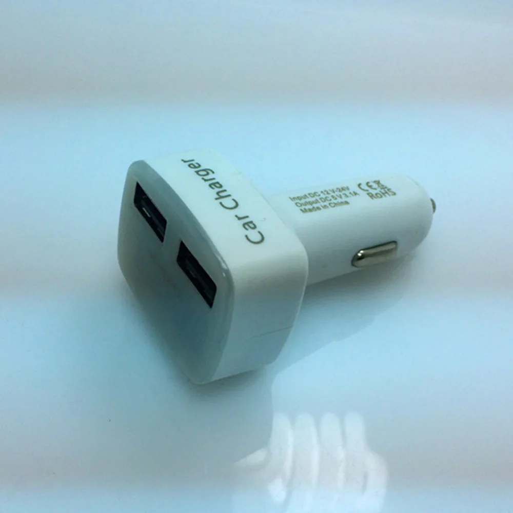 4 In 1 Dual USB Universal Car Charger Quick Mobile Phone Charger Travel