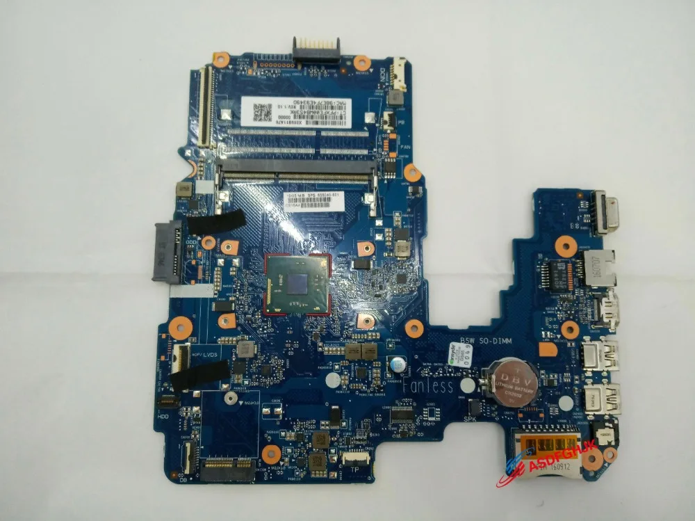 Оригинальная материнская плата для ноутбука HP 14-AM 14-AM020NA с процессором n3060 858040-601