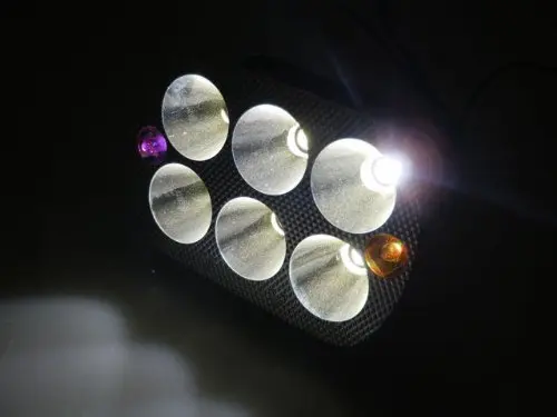 

18W LED Motorcycle Head light Lamp Dirt Bike for Dual Sport mx Enduro Off Road