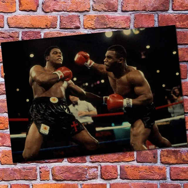 COSY MOMENT Famous Boxing Champion Mike Tyson Poster Matte Kraft