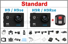 Original 4K 25FPS H9 H9R H9se H9Rse SJ Ultra go Action pro eken hero sj yi cam 5000 Camera 4 K 1080p 60fps extreme Sport Camera