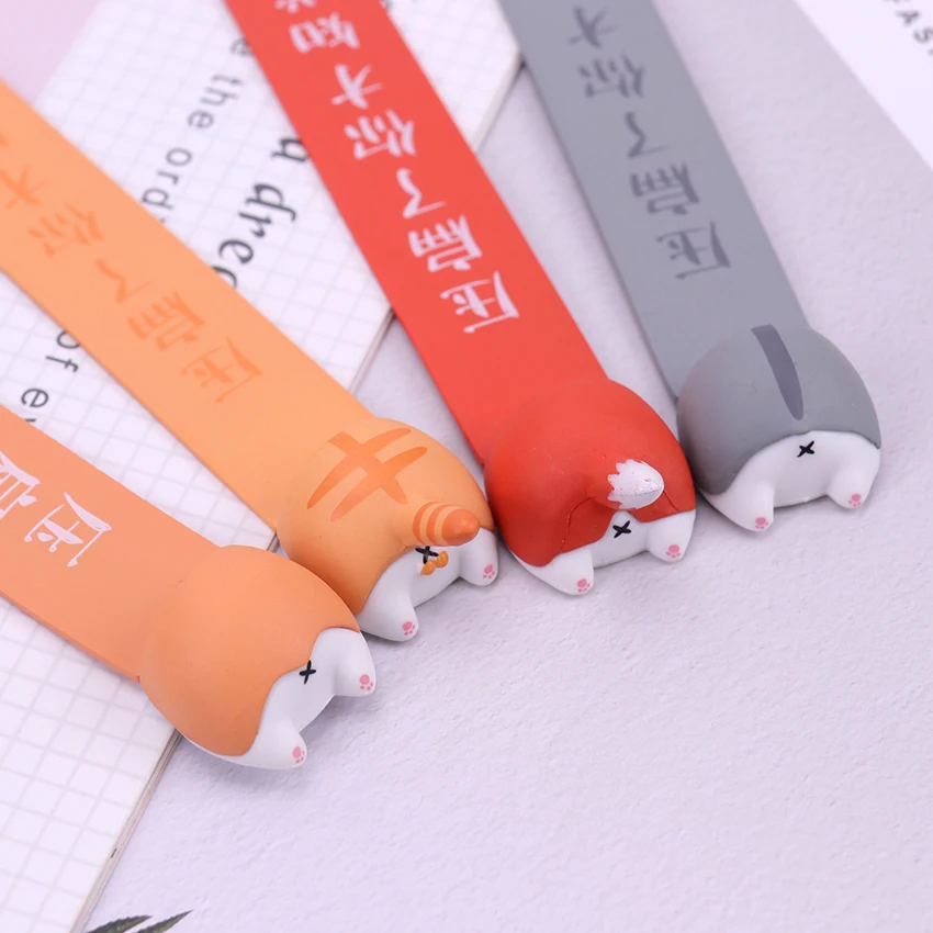 40 Pieces Cute Animal Bookmarks Cartoon Bookmarks Novelty Bookmarks for School Stationery Gift Office Supplies
