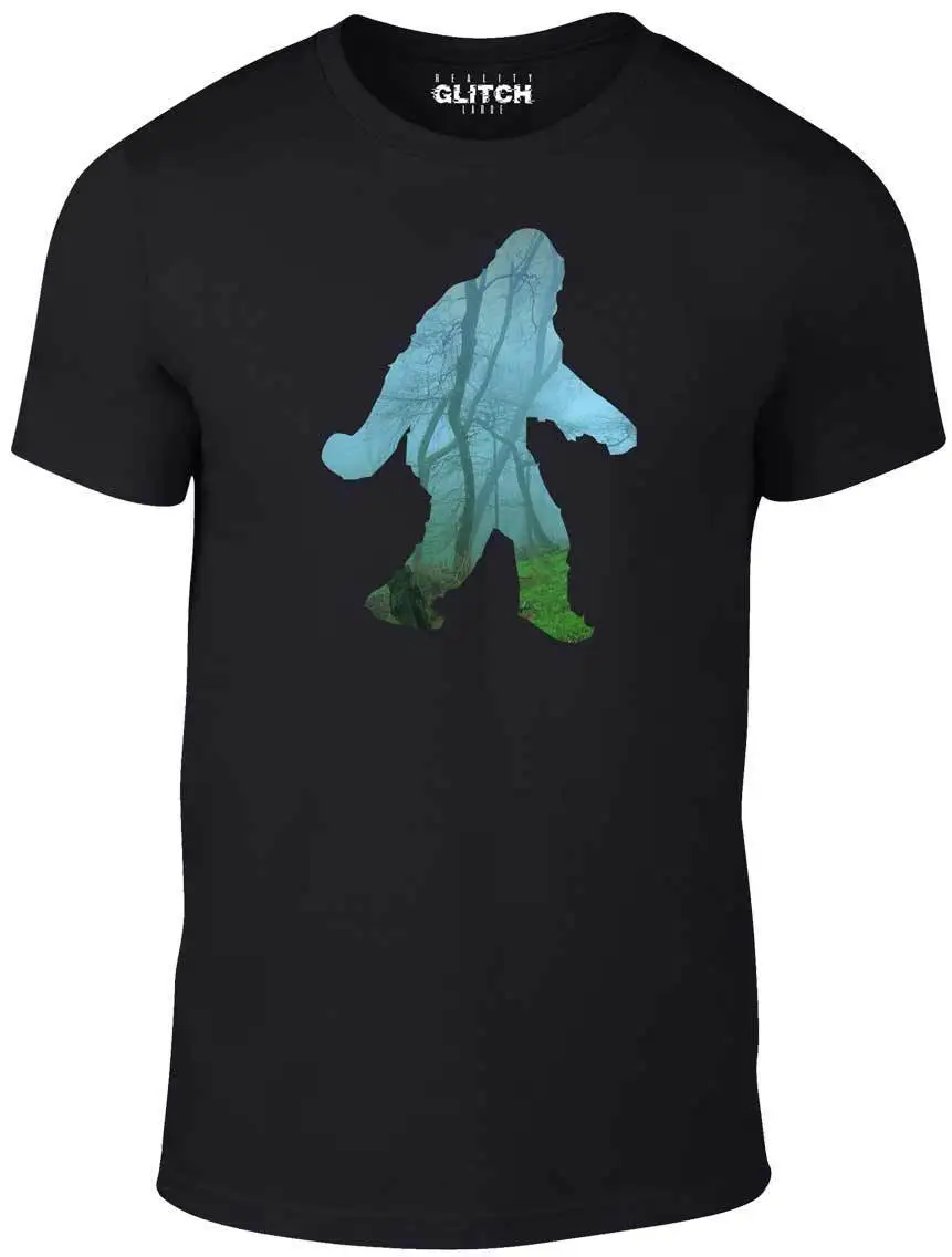 Misty Woods Sasquatch T Shirt Funny T Shirt retro nature fashion