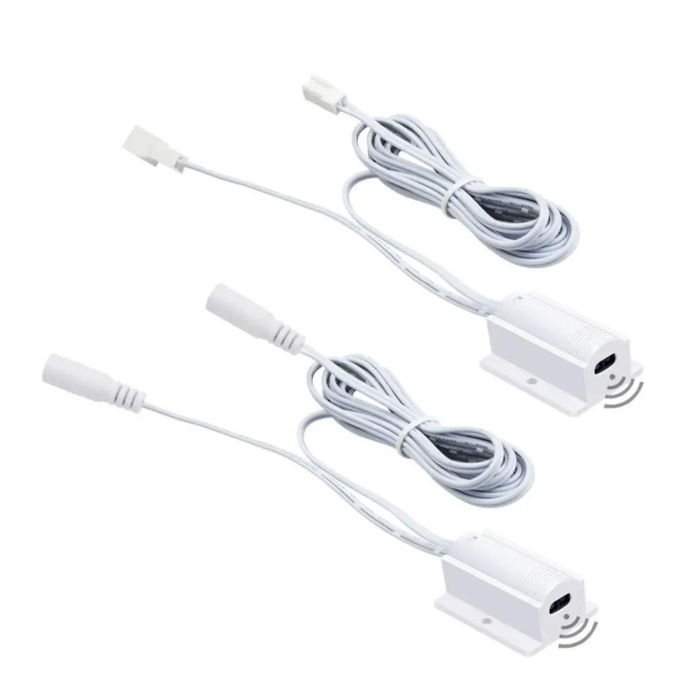 

DC Connector 12V/24V IR Hand Sweep Sensor Switch 2510 Connector Hand wave LED Switch Sensor distance 2-5cm