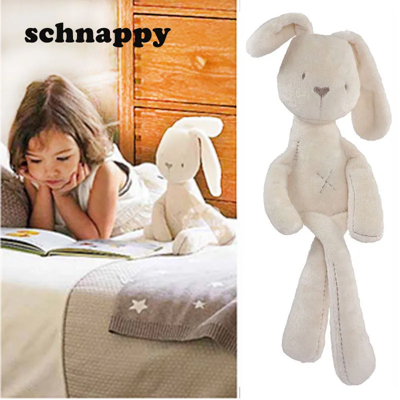 2017 cute rabbit baby soft plush toys for children bunny sleeping mate stuffed &plush animal baby toys for infants - Image 2