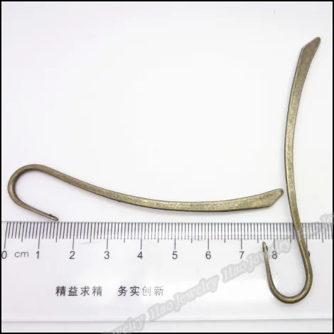 

60pcs Vintage Charms Bookmark Pendant Antique bronze Zinc Alloy Fit Bracelet Necklace DIY Metal Jewelry Findings