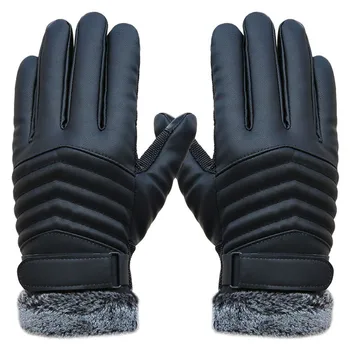 

2018 New Arrival Men Genuine Leather Gloves Anti Slip Mens Warm Winter Sports Driving Gloves Touch Screen Gloves Mittens