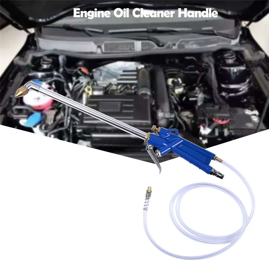 

New Powerful Air Power Siphon Engine Oil Cleaner Handle Cleaning Degreaser Pneumatic Tool Durable High Quality Practical l0503