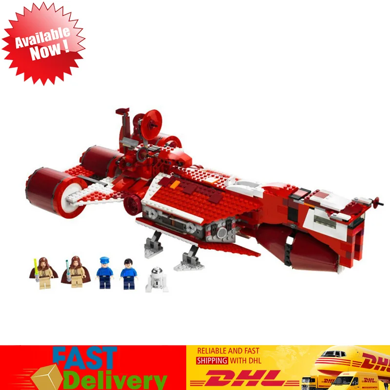 

2018 Lepin 05070 963Pcs Star Wars The Republic Cruiser Set Building Blocks Bricks Toys Model Compatible LegoINGlys 7665 Gifts
