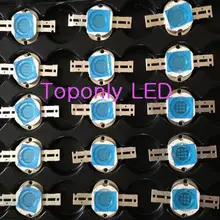 10 Вт США Bridgelux супер яркий Королевский Голубой Цвет Высокое Мощность светодиодный светильник 450nm integrated светодиодный Подсветка модуль Light 100 шт./лот