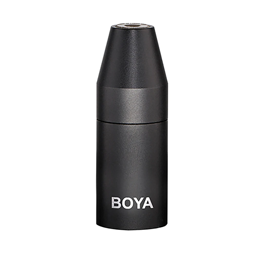 BOYA 35C-XLR 3,5 мм мини Джек конвертер XLR адаптер Аксессуары для микрофона Позолоченный разъем для профессионального микшера камеры