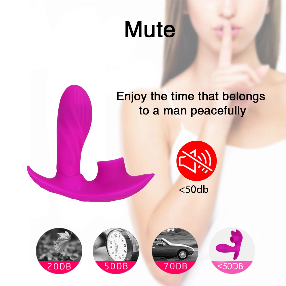 Wearable Butterfly Dildo Vibrator for Women G Spot Clitoris Stimulate Wireless Remote Control Heating Vibrator Sex Toy For Adult (11)
