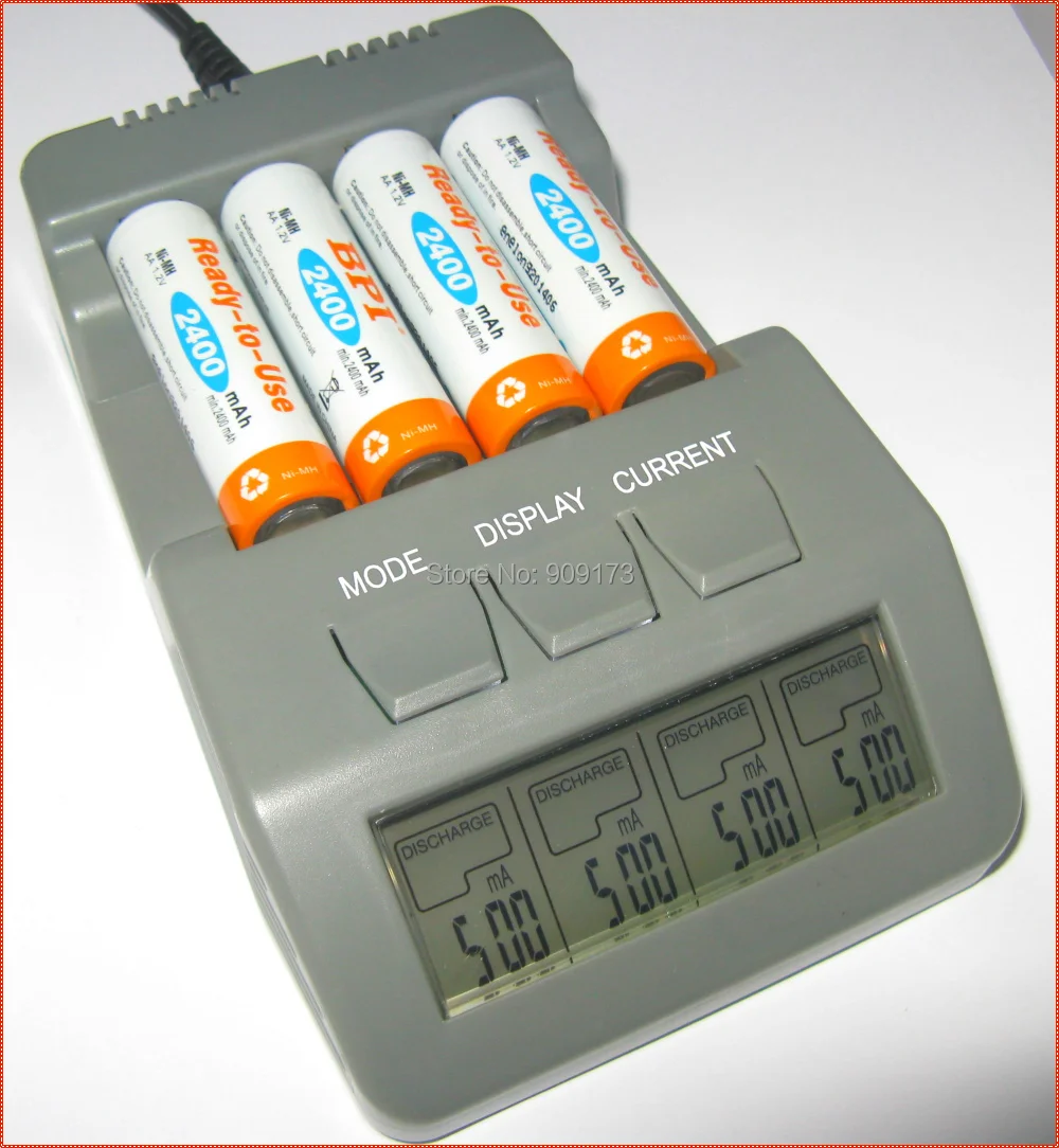 

RC DRONE RC TOYS Battery Charger Analyzer Tester NiMH NiCd AA AAA 12 Volt BC-700 LCD with backlight BT-C700 V2. +free shipping