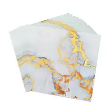 40 шт марбелированный Дизайн салфетка одноразовые бумажные полотенца салфетки Детская Игрушка В ванную День рождения Свадебные принадлежности