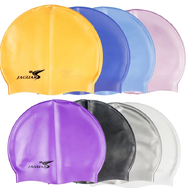 WaterproofSiliconeswimmingcapAdultswimUnisexSilicaGelSwimming