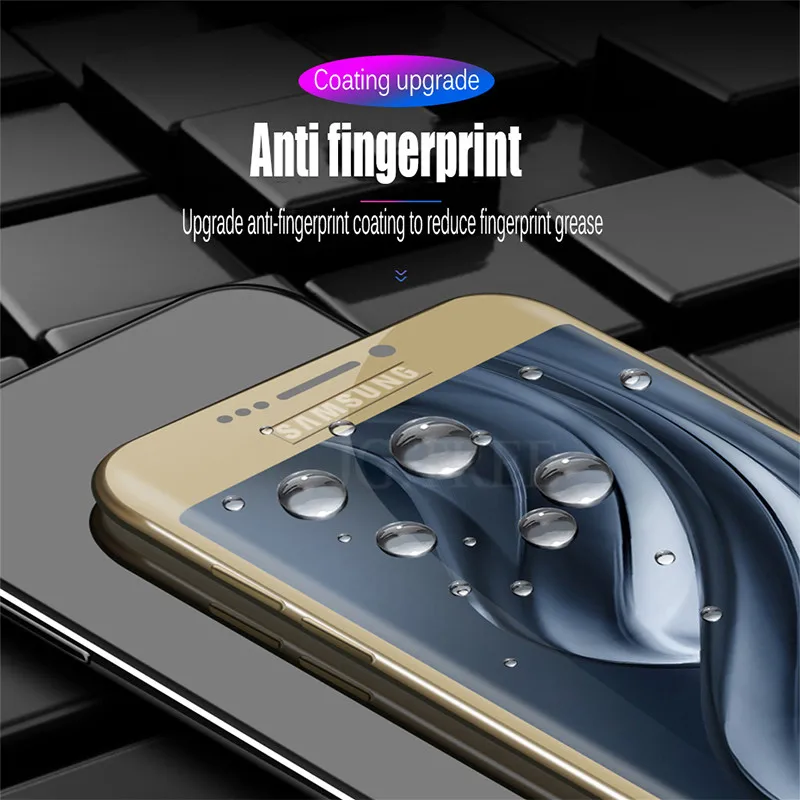 9H полное покрытие Премиум протектор экрана для samsung Galaxy S7 Edge S6 закаленное стекло s6