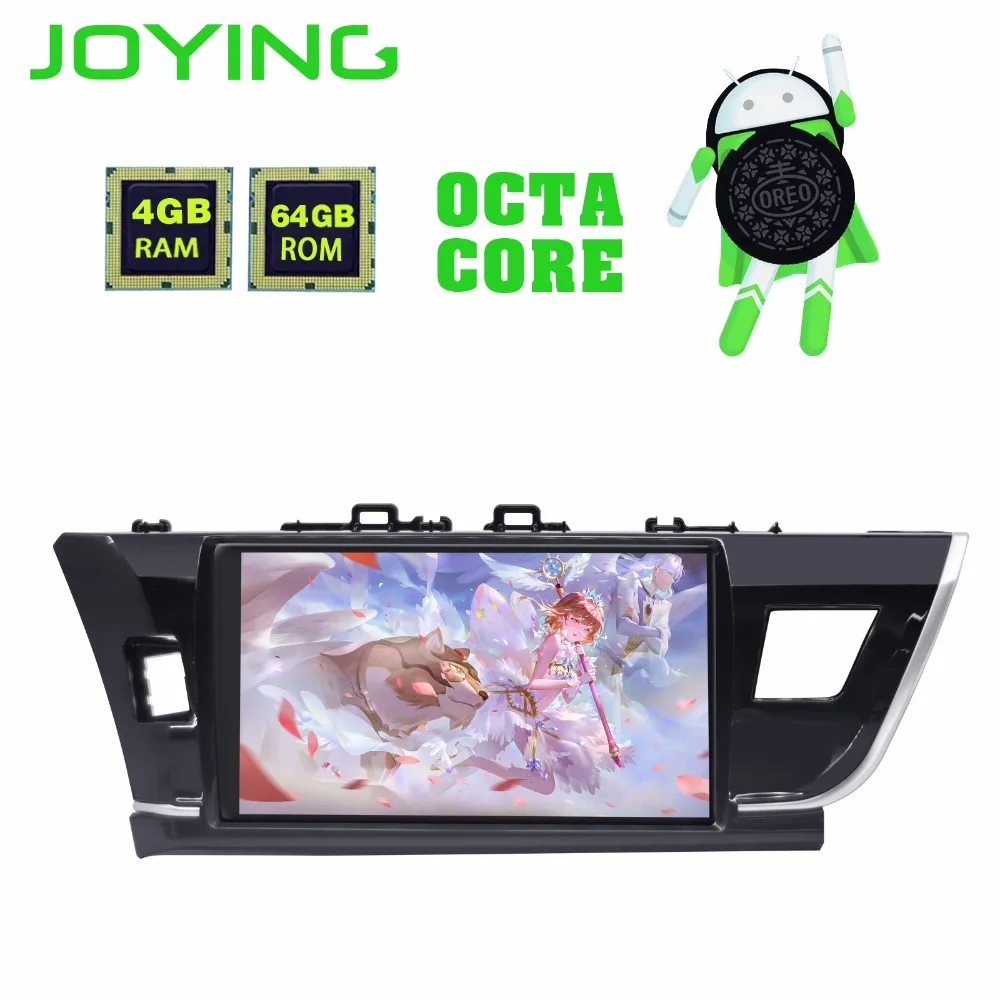 Flash Deal 10.1" IPS GPS Navigation Android 8.1 Car radio Stereo Head Unit For Toyota Corolla 2014 2015 2016 Multimedia Bluetooth FM Player 2