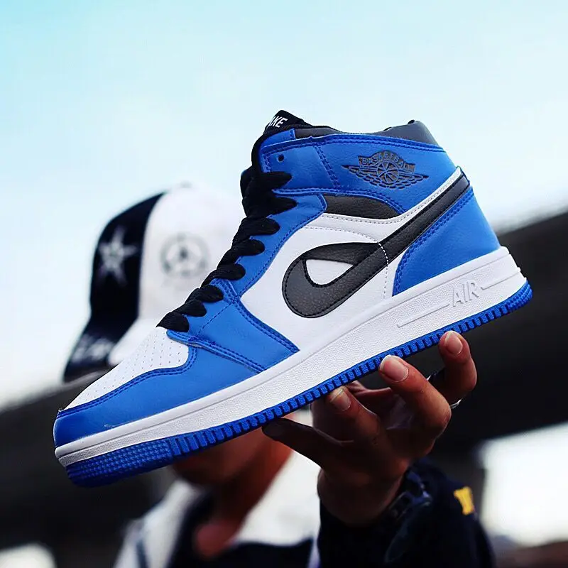 2018 New Arrival AJ1 Basketball Shoes For Men  Trendy Light Breathable Sneakers Damping Sports Shoes Athletic Mens Air Shoes