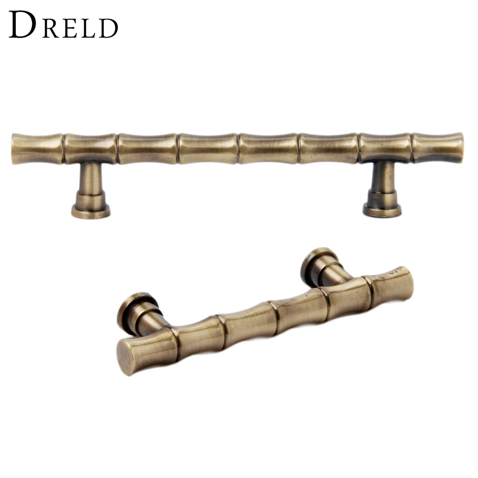 Dreld Antique Br Furniture Handle Vintage Retro Bamboo Drawer Dreld Antique Br Furniture Handle Vintage Retro Bamboo Drawer Closet Cabinet S And Handles Pull 64mm 96mm In Pulls From Home