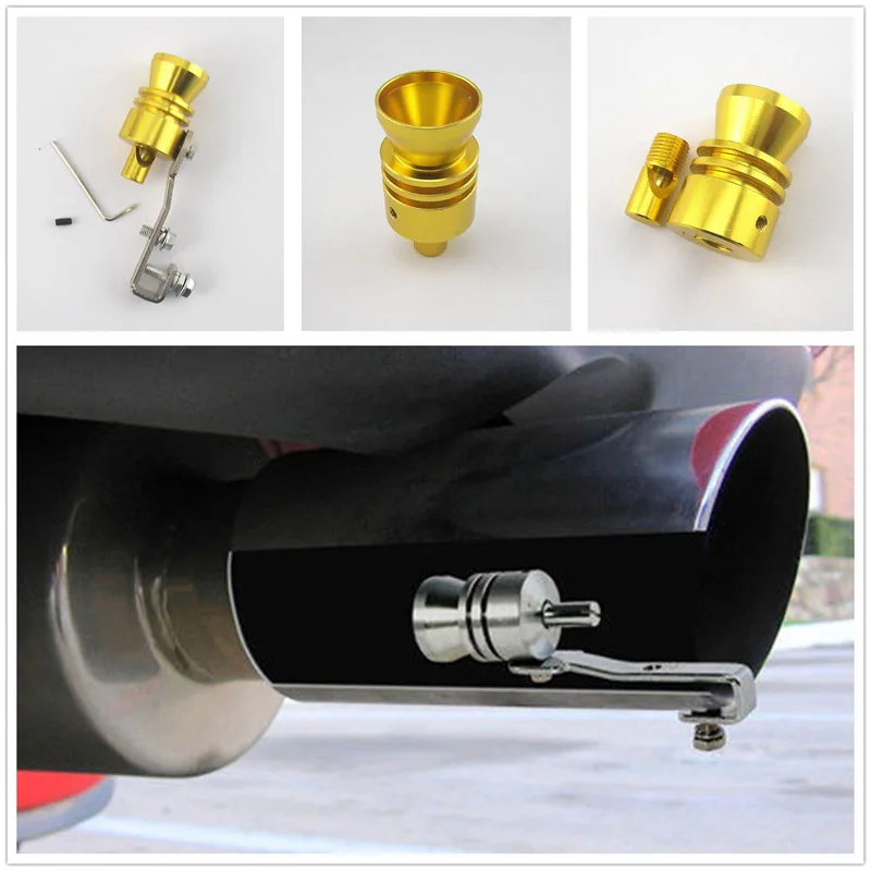 Youwinme Universal Size M 23mm Car Auto Whistle Exhaust Muffler Pipe