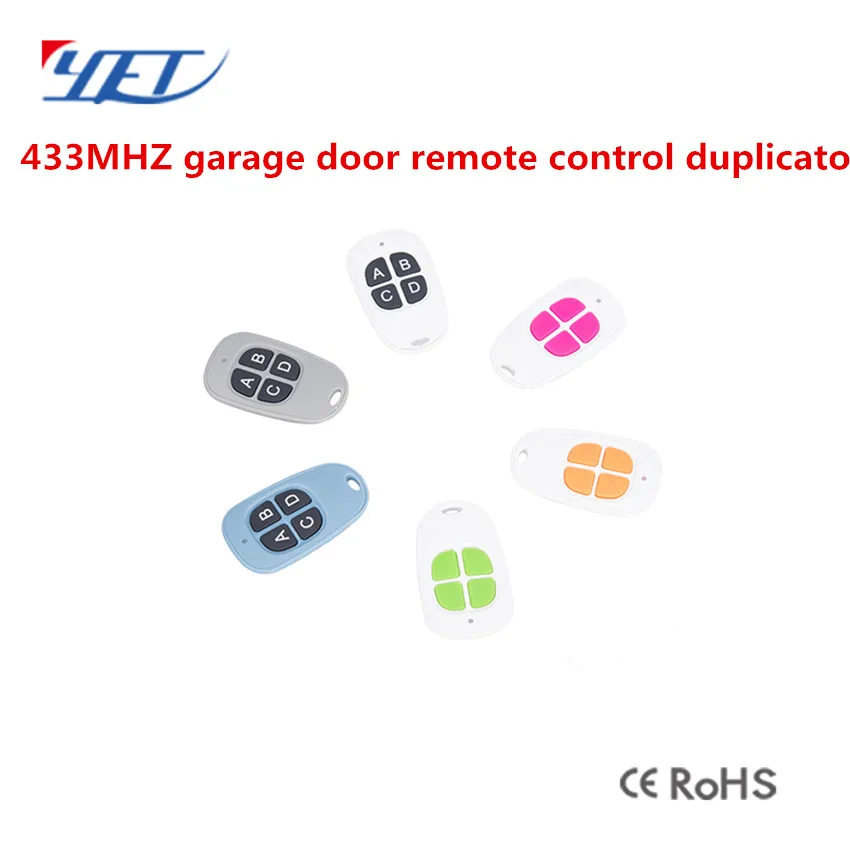 Yet173 433.92mhz Abcd Buttons Automatic Doors Remote Control Duplicator