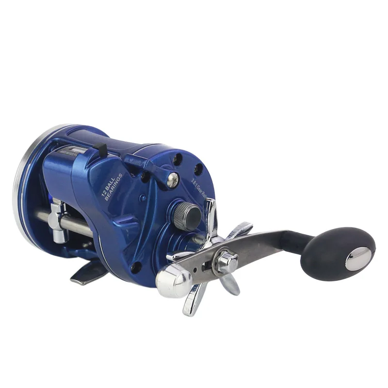 YUMOSHI Fishing Reel ACL600-30D/AC60-30D/ACL600-50D Blue Drum 5.2:1 Gear Rtio 12 BB with Counter Fish Rod Fishing Tackle Pesca YUMOSHI Fishing Reel ACL600-30D/AC60-30D/ACL600-50D Blue Drum 5.2:1 Gear Rtio 12 BB with Counter Fish Rod Fishing Tackle Pesca