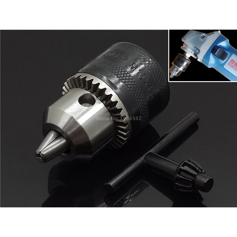 

1PC Angle Grinder grinding Chuck Adapter 1.5-10mm Mount M10 For Electric Drill Power Tools Quick Change Angel Grinder DIY