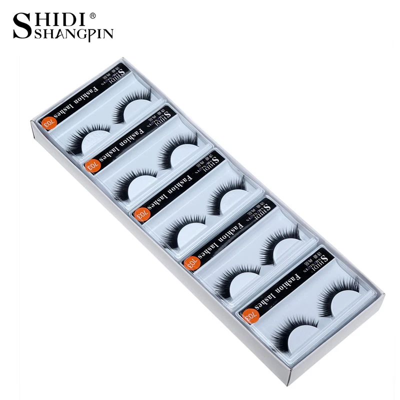 Wholesale Price for 10 Pairs False Lashes Makeup Eyelash Extension Kit
