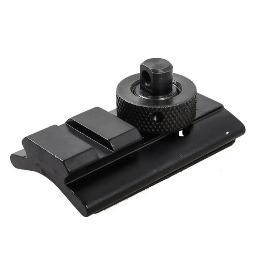 

Butterfly Tripod Head Swivel Stud Mount Bipod Adapter Rifle Hunting Bipod Slot Adaptor Kit Rail Slot